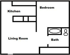 1 bedroom 1 bath apartment fallbrook ca