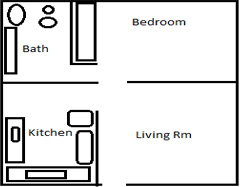 1 bedroom 1 bath apartment vista ca