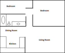 1 bedroom 1 bath apartment for rent vista ca